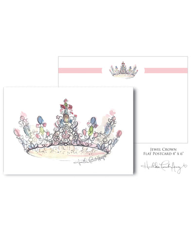 Jewel Crown Notecard 20 Piece Set