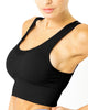 Love Your Body Mesh Seamless Bra With Cutouts - Black